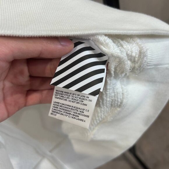 Off-White SS19 Simpsons Bart Simpson Flames Sweatshirt - Picture 6 of 8
